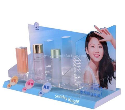 Custom wholesale acrylic skin care moisturizing set display props NMD-851