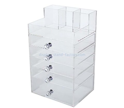 Custom wholesale acrylic 5 drawers makeup organizer NAB-1868