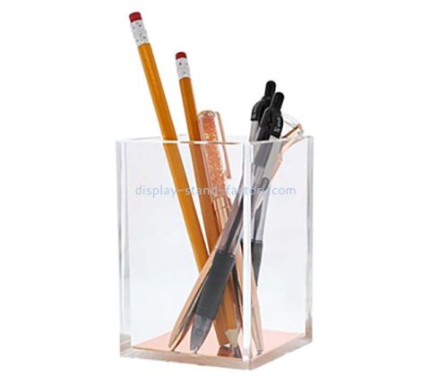 Custom wholesale acrylic pen holder NAB-1866