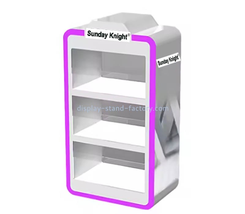 Custom wholesale acrylic 3 tiers luminous cabinet NDD-150