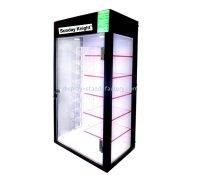 Custom wholesale acrylic retail 6 tiers luminous cabinet NDD-147