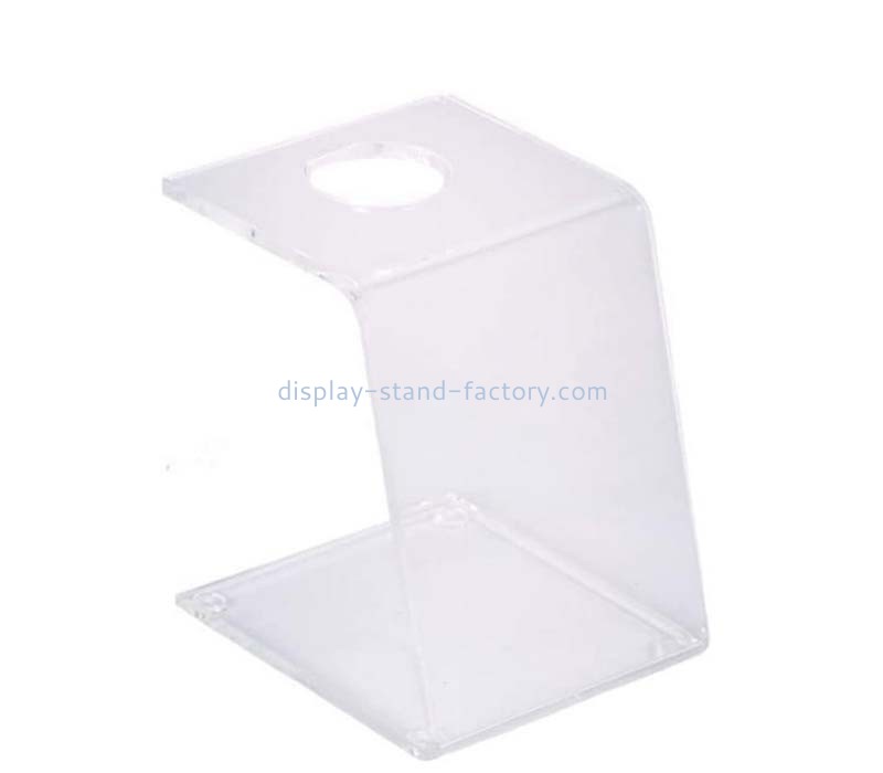 Custom wholesale acrylic single cone display stand holder NFD-426