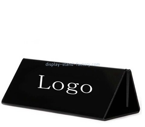 Custom wholesale acrylic table sign holder NBD-827