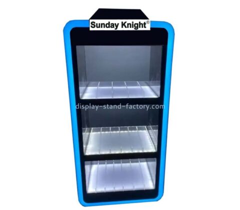 Custom wholesale acrylic luminous display cabinet NDD-141