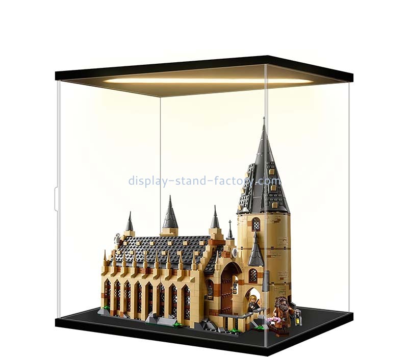 Custom wholesale acrylic castle luminous showcase NDD-140