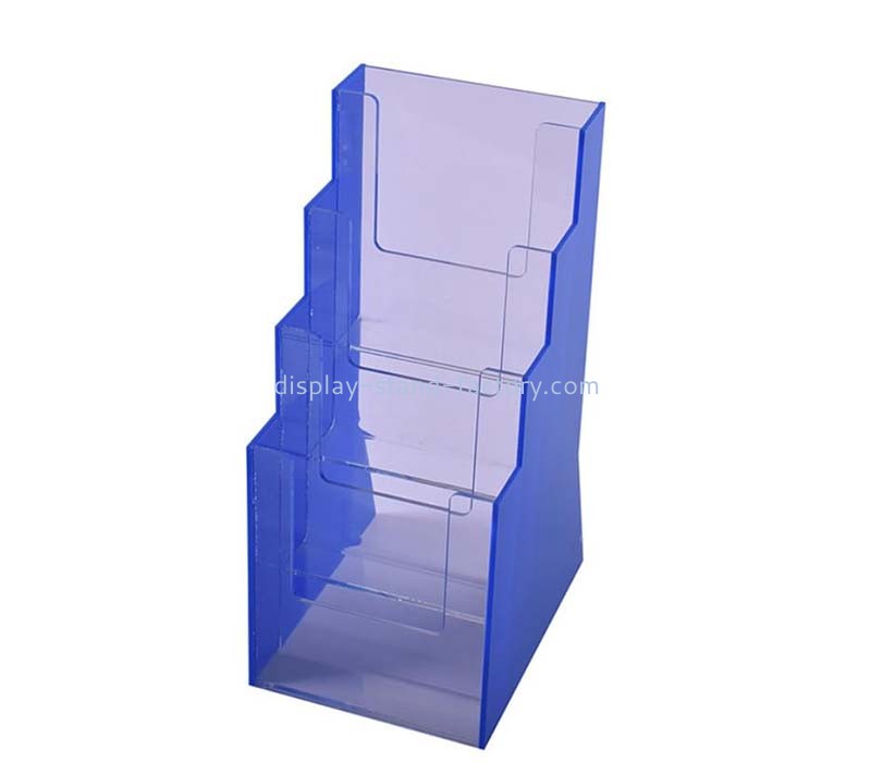 Custom acrylic 4 tier literature holder NBD-821