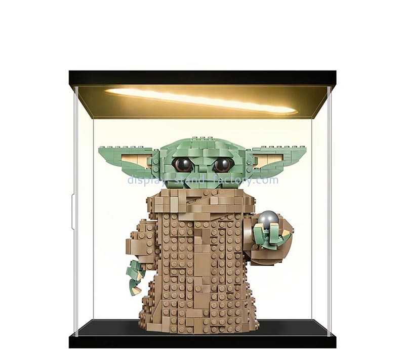 Custom acrylic action figure LED display case NDD-133