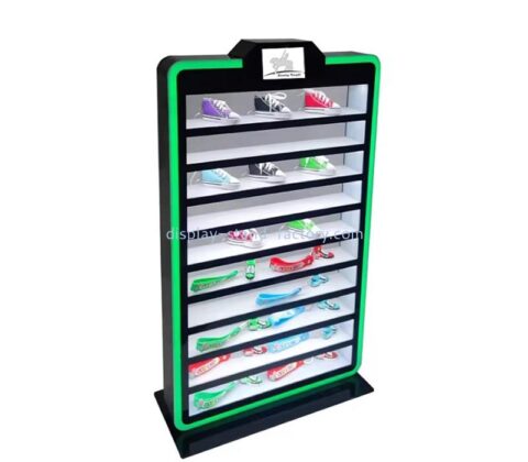 Custom acrylic retail shop LED display cabinet NDD-131