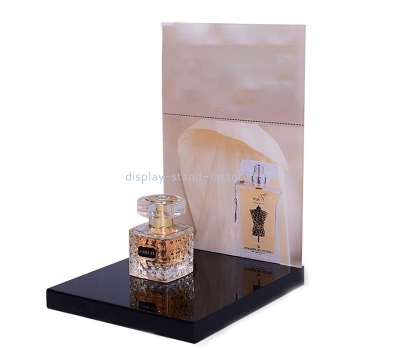 Custom acrylic retail shop perfume display props NMD-827