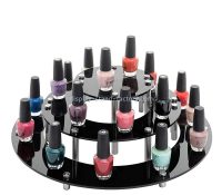 Custom acrylic retail shop 3 tiers nail polish display props NMD-825