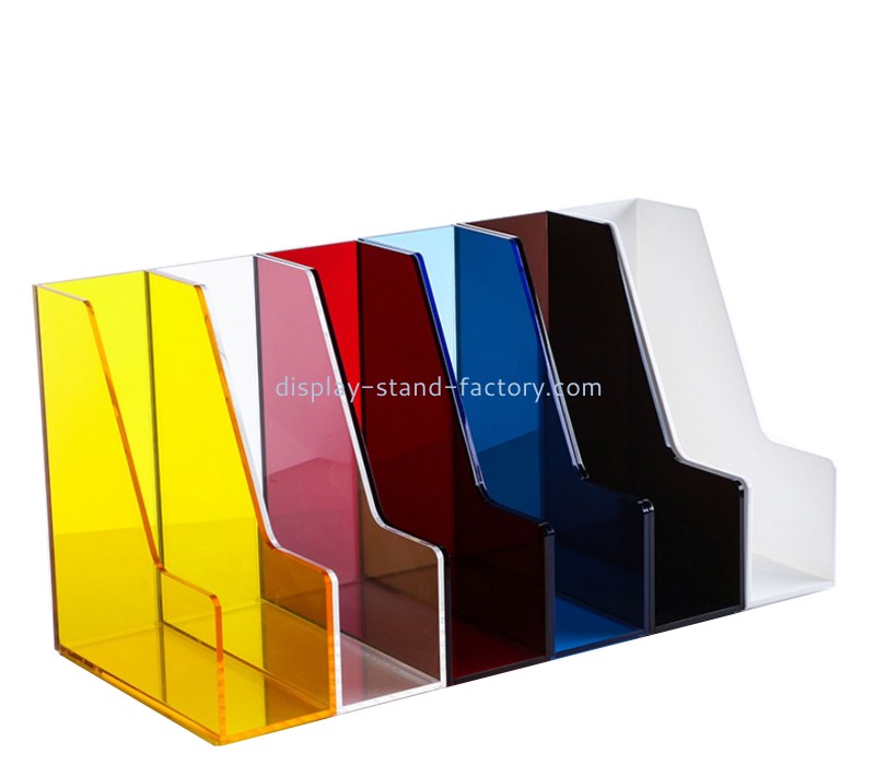 Custom acrylic desktop file organizers NBD-811