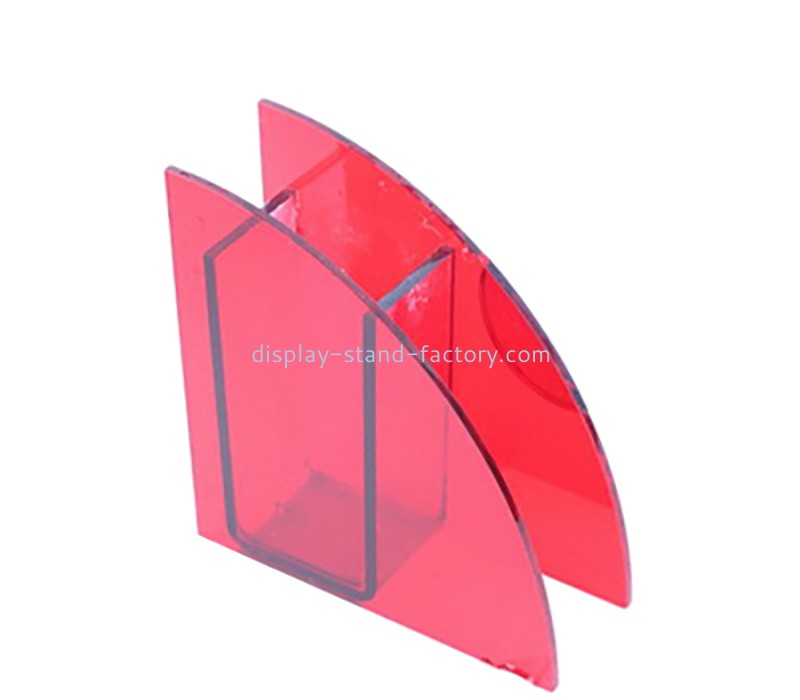 Custom plexiglass fan shaped vase NAB-1848