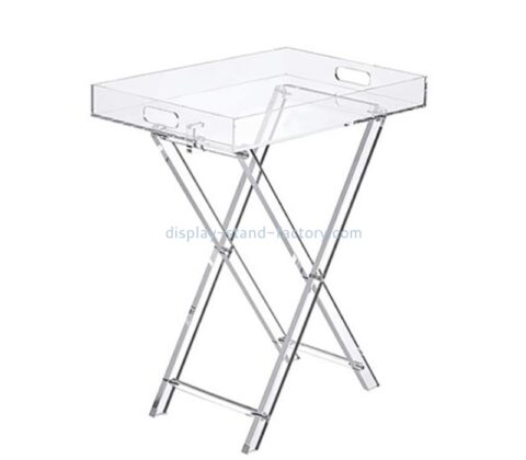 Custom acrylic foldable tray table NOD-104