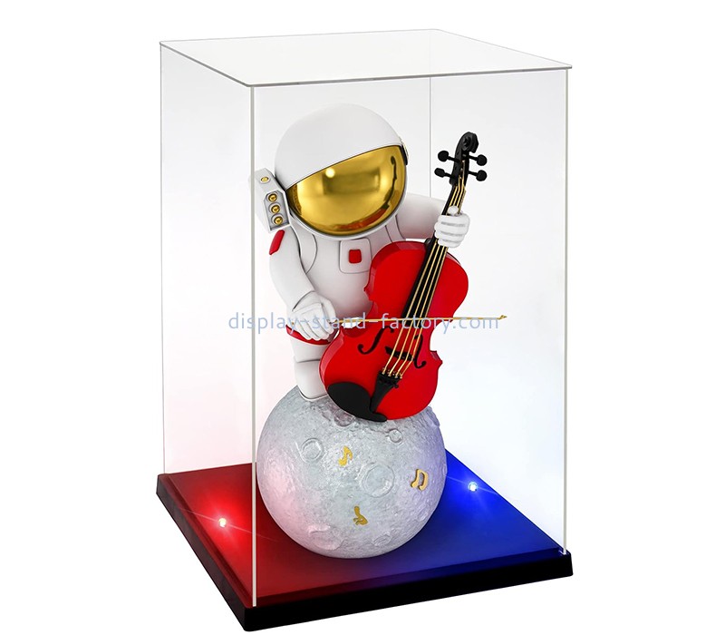 Custom clear acrylic lighted toys showcase NDD-128