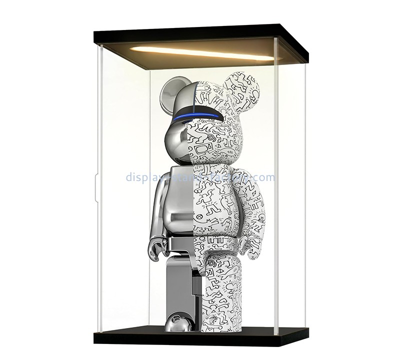 Custom clear acrylic luminous figure display box NDD-126