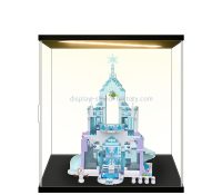 Custom clear acrylic LED model castle decoration box NDD-124