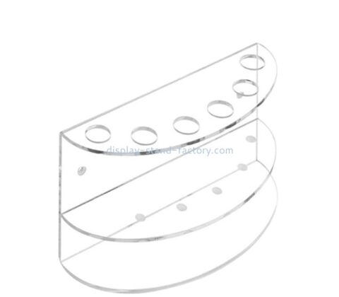 Acrylic display manufacturer custom plexiglass 6-hole whiteboard pen holder NOD-093