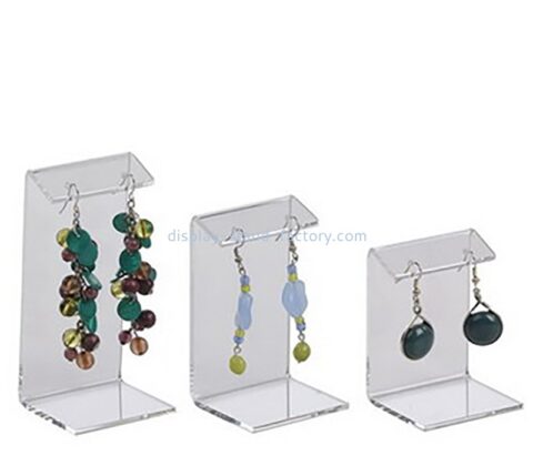 Perspex products supplier custom acrylic jewelry earring display racks NJD-270