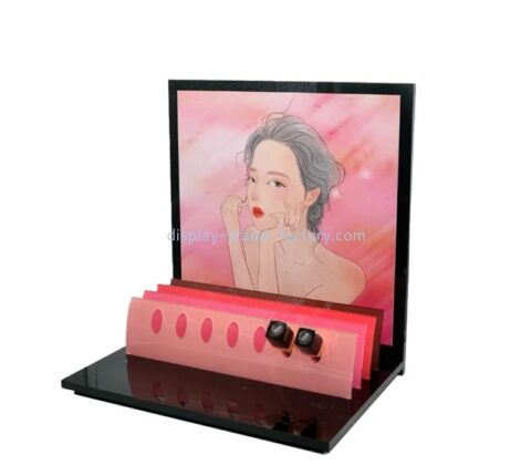 China perspex manufacturer custom acrylic lipstick display stand NMD-802