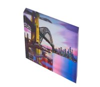 Pleksiglas ekran üreticisi özel akrilik fotoğraf bloğu perspex UV baskı bloğu NBL-202