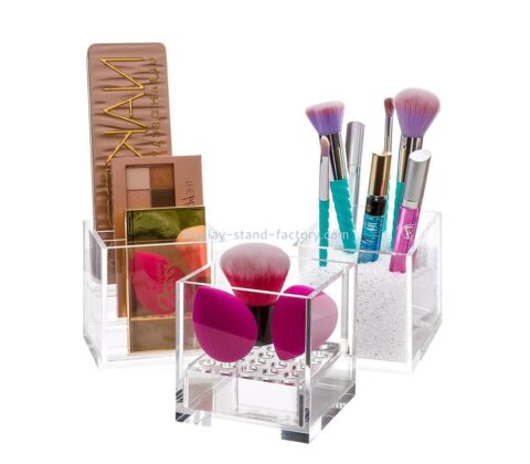 Custom acrylic makeup organizer box plexiglass cosmetic organizer box NAB-1795