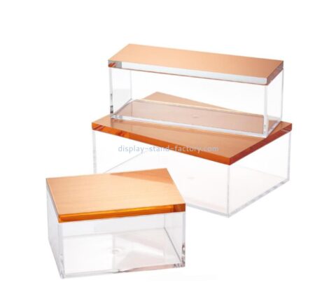 Custom perspex storage box acrylic box NAB-1782