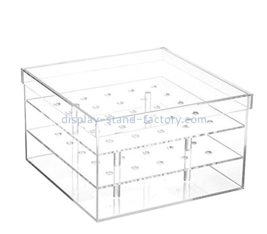 Custom plexiglass flower box acrylic rose box NAB-1771