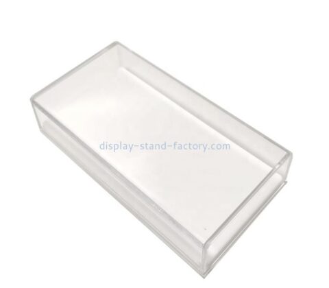 Lucite supplier custom acrylic showcase plexiglass storage box NAB-1761