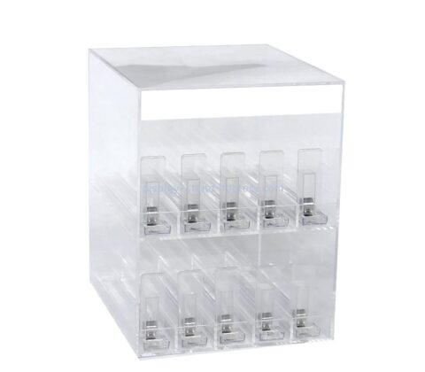 Plexiglass factory custom acrylic retail display case lucite showcase NAB-1759