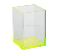 Plexiglass factory custom colorful acrylic box colorful lucite storage box NAB-1734