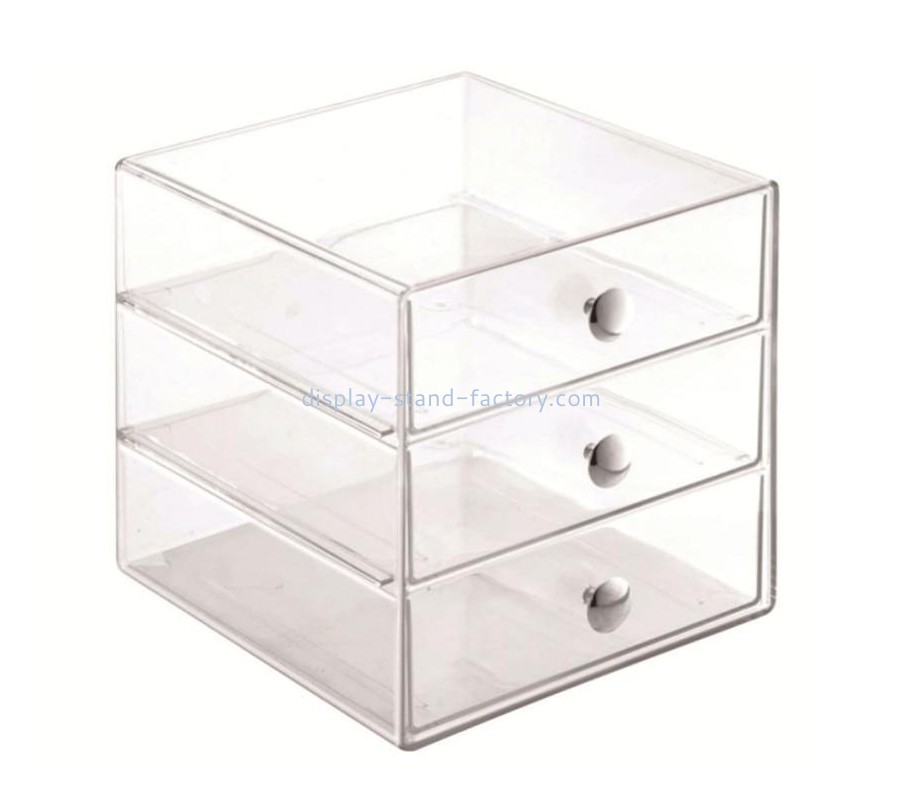 Acrylic manufacturer custom plexiglass drawer organizer lucite drawer box NAB-1698