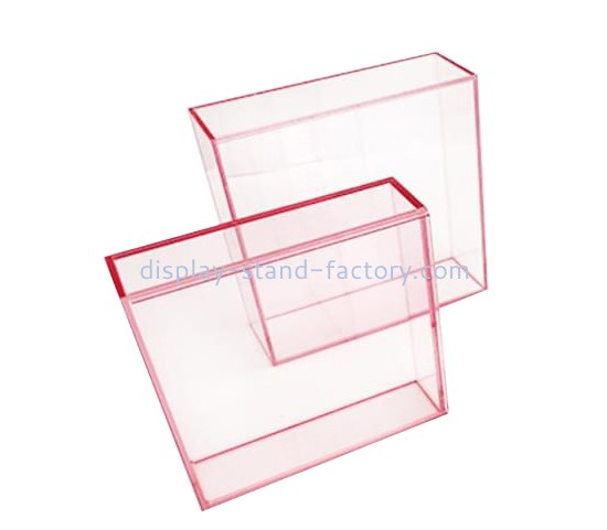 Plexiglass factory custom acrylic box lucite box NAB-1696