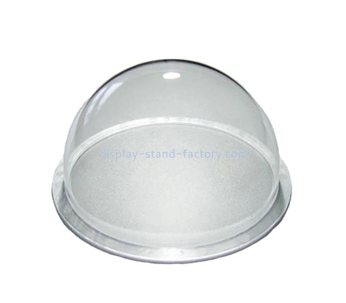 Plexiglass supplier custom acrylic CCTV camera perspex semisphere NAB-1695