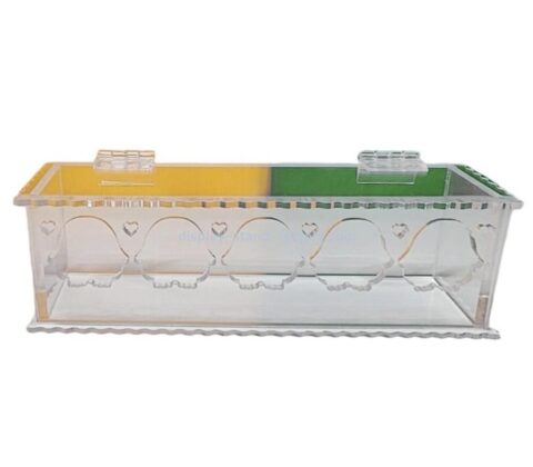 Perspex supplier custom acrylic chicken feeder pet feeder NAB-1664