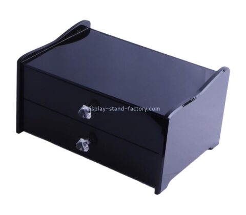 Plexiglass supplier custom acrylic hotel supply drawer box NAB-1645