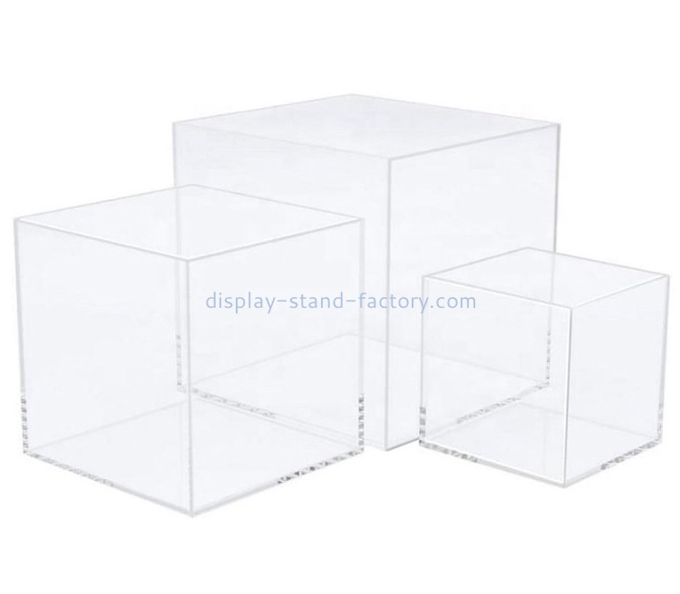 Plexiglass manufacturer custom acrylic box lucite storage box NAB-1611