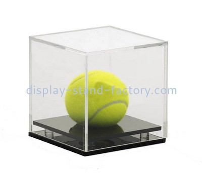 Perspex üreticisi özel akrilik tenis topu vitrin pleksiglas tenis topu vitrin NAB-1609