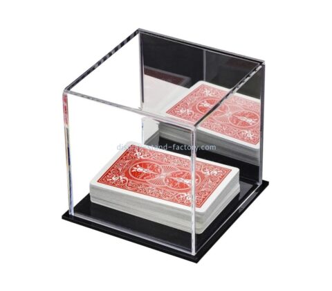 Perspex manufacturer custom acrylic dustproof box plexiglass showcase NAB-1591