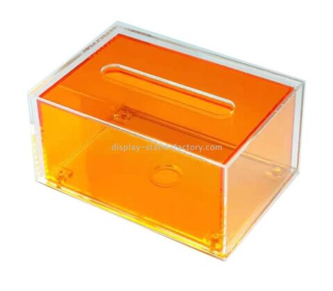 Acrylic supplier custom plexiglass tissue box acrylic tissue paper holder box NAB-1584