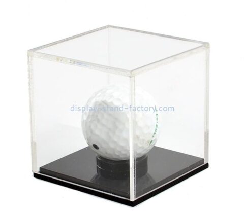 Acrylic manufacturer offer custom plexiglass golfball showcase acrylic golfball display case\'s service NAB-1563