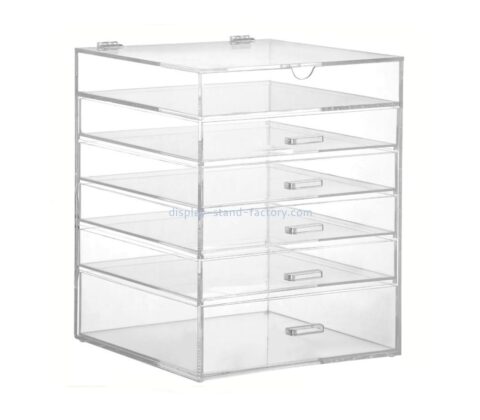 Plexiglass manufacturer custom lucite drawer acrylic orgniser box NAB-1551