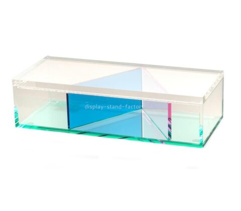 Acrylic manufacturer custom acrylic organiser lucite box NAB-1511