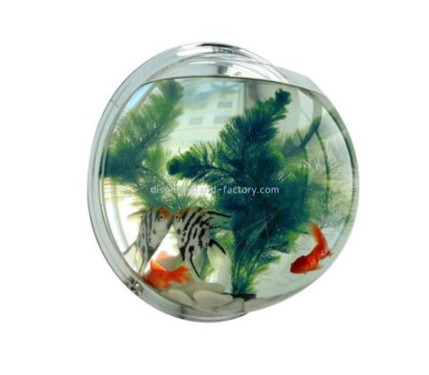 Acrylic manufacturer custom acrylic fish bowl plexiglass plant pot NAB-1502