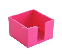 OEM supplier customized acrylic notepad holder plexiglass business card holder NAB-1484