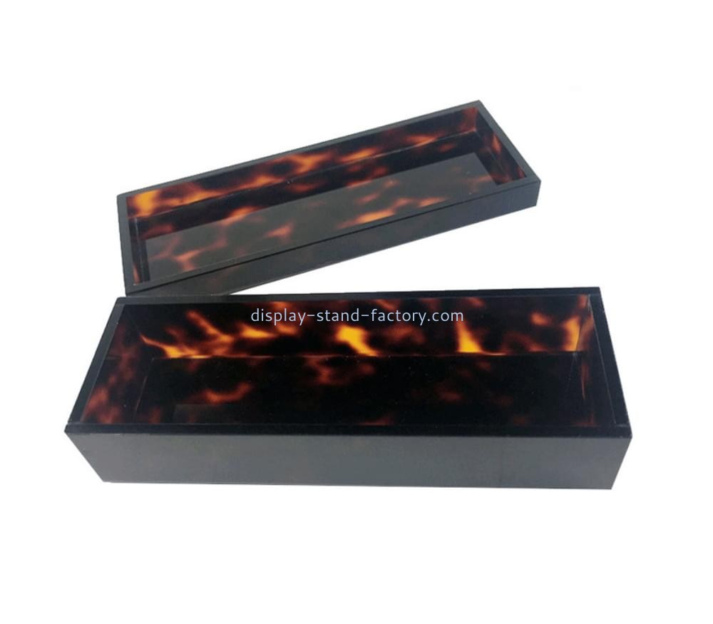 OEM supplier customized acrylic gift box plexiglass storage box NAB-1469