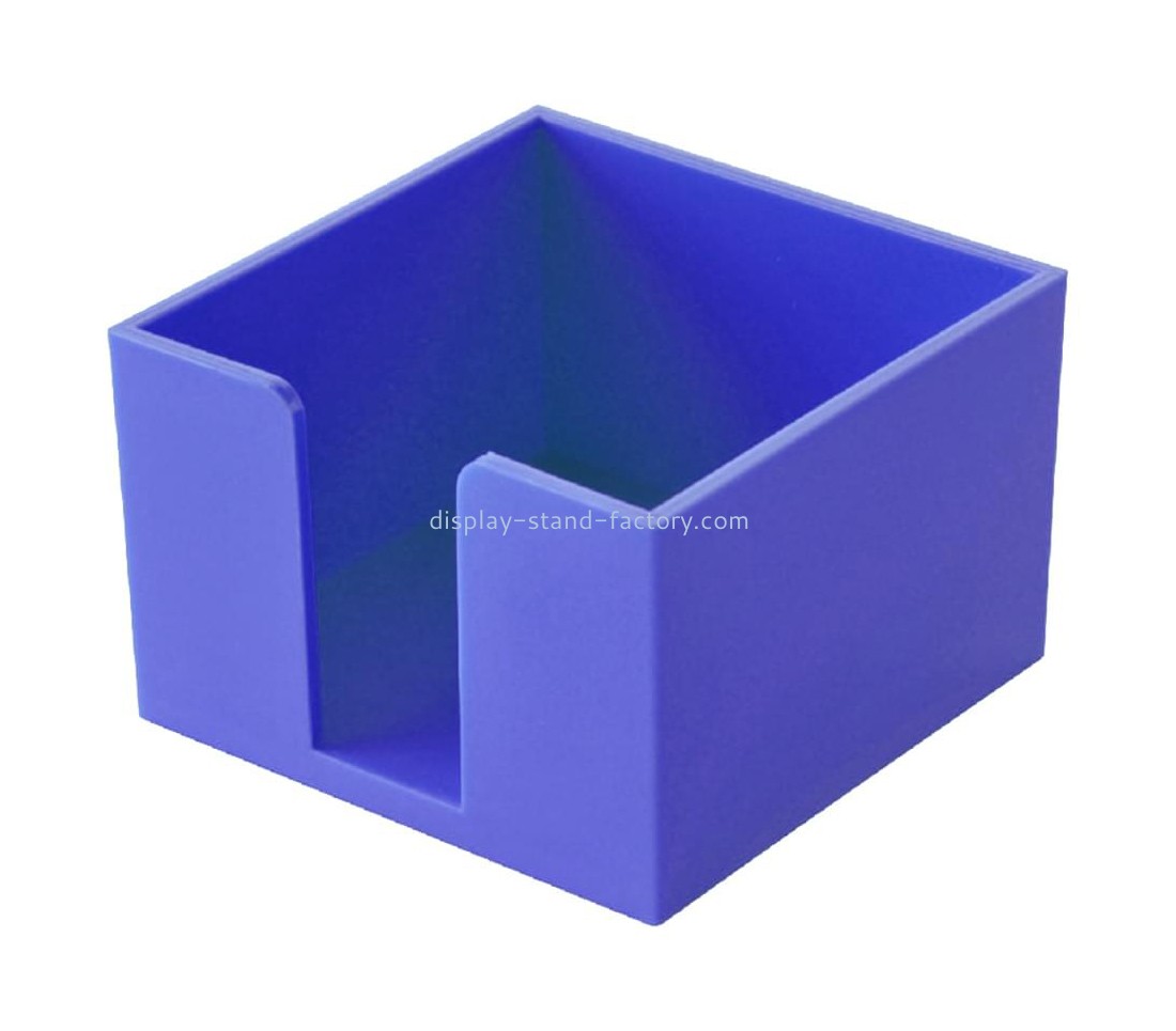 OEM supplier customized acrylic name card box plexiglass business card holder NAB-1440