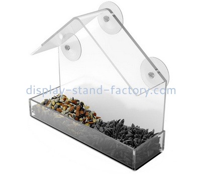 OEM supplier customized acrylic bird feeder NOD-067