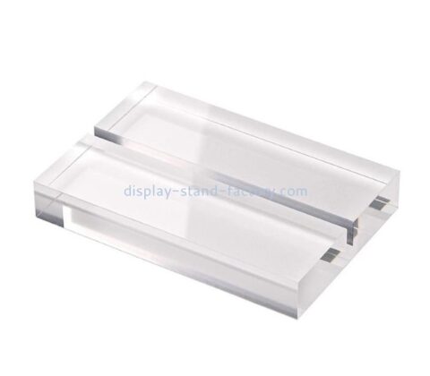 OEM supplier customized acrylic sign block base lucite sign block base NBD-770