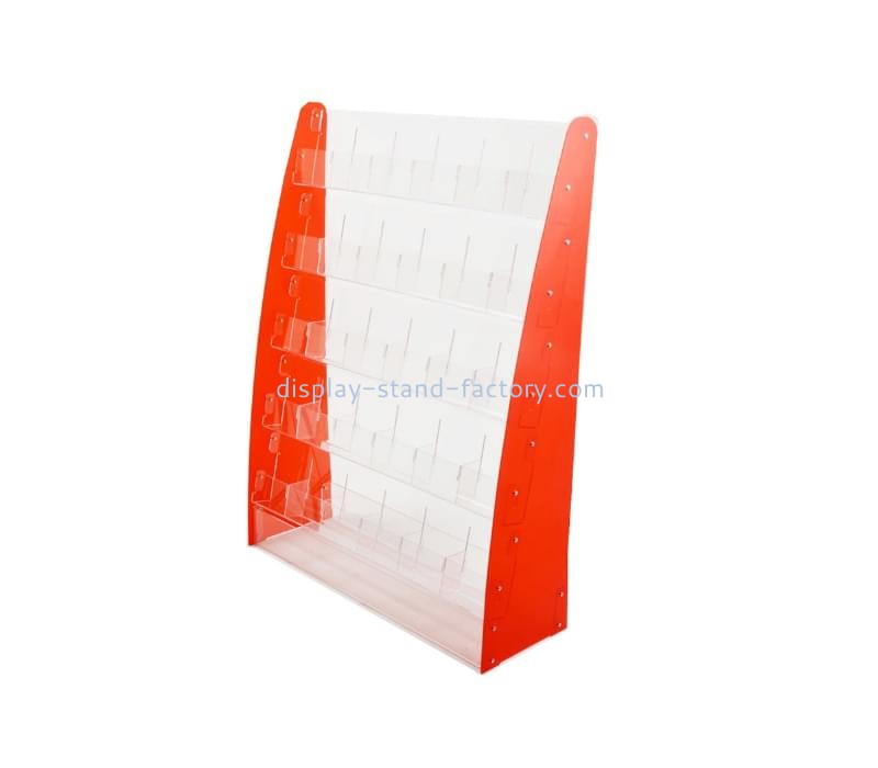 OEM supplier customized acrylic multi pocket business card holder NBD-767