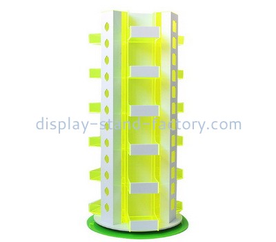 OEM supplier customized retail shop acrylic rotating display rack NOD-053